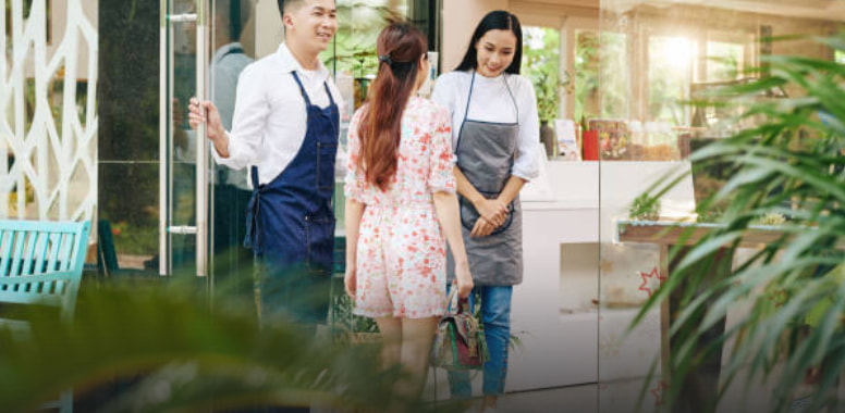 どの売り場にどれくらいのお客様が滞留するか確認